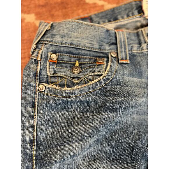Vintage Y2K Men’s TRUE RELIGION Jeans 33 - Picture 6 of 7